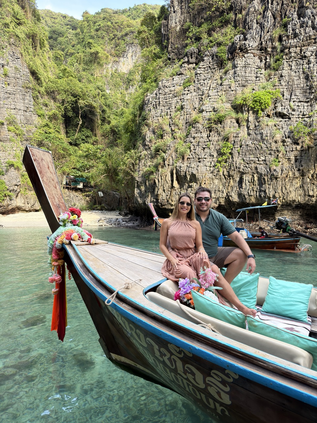 Gianluca e Isabella em Phi Phi